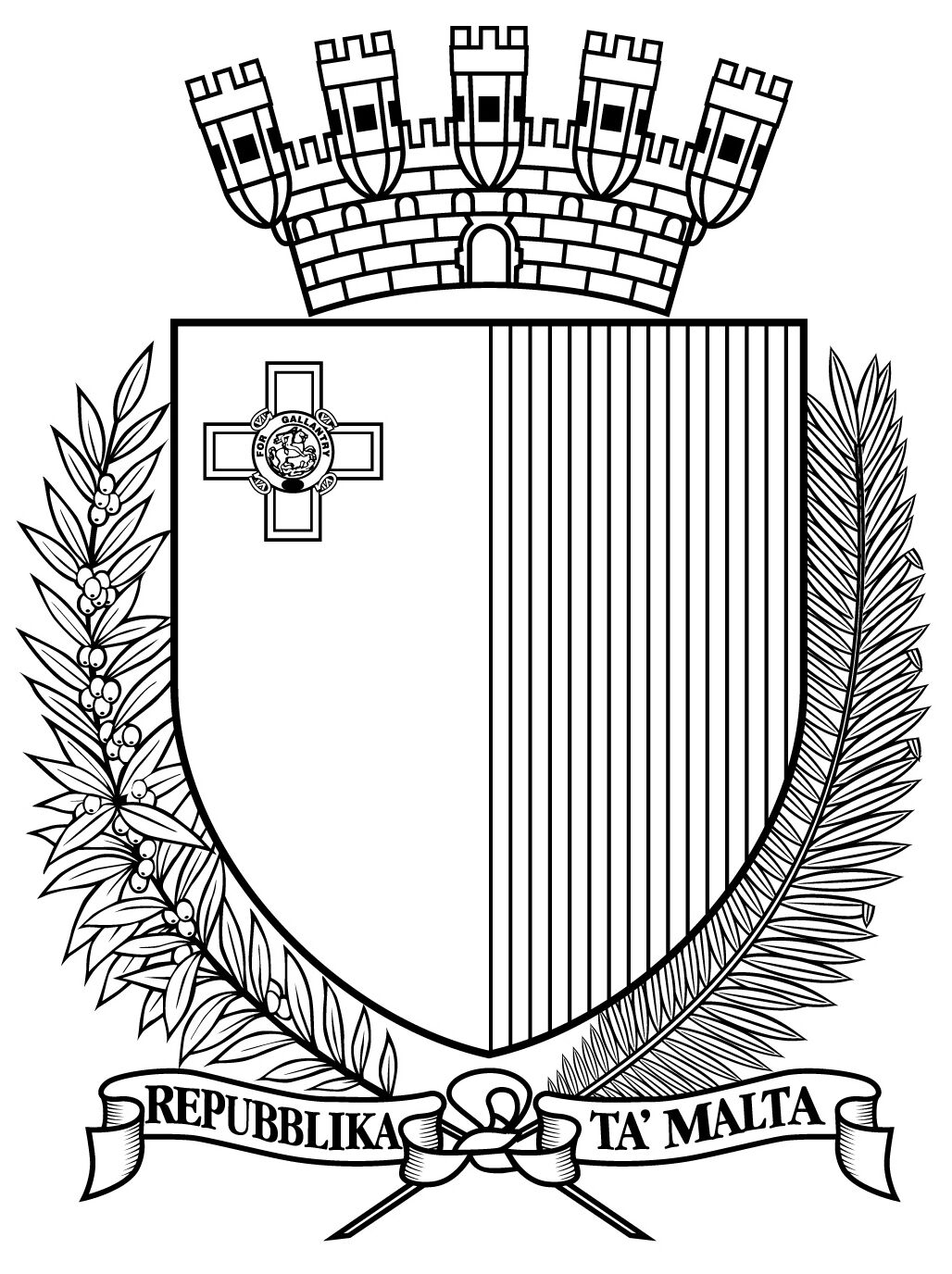 герб мальты